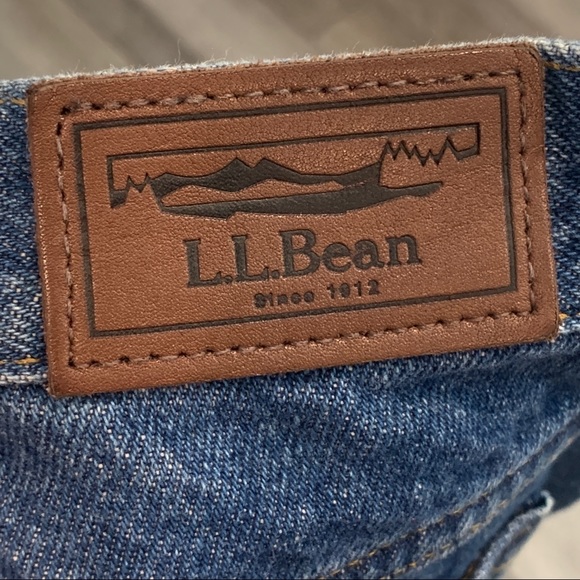 L.L. Bean Classic Fit Flannel Lined Jeans 37 X 30 - Picture 6 of 12